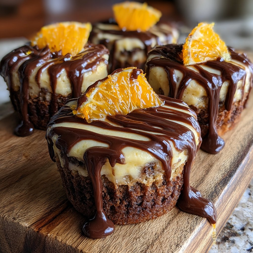Choco-Orange Dream Cake Cups