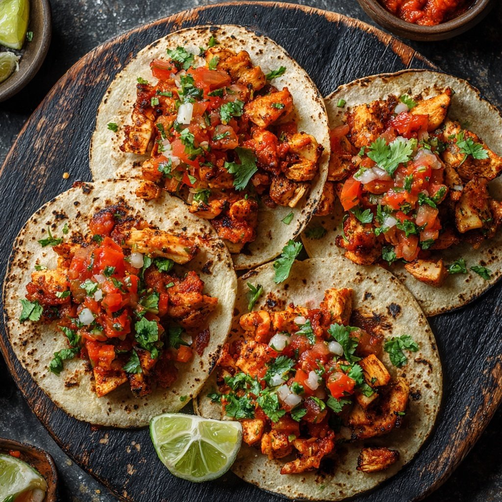 Global Mexican Chicken Tacos