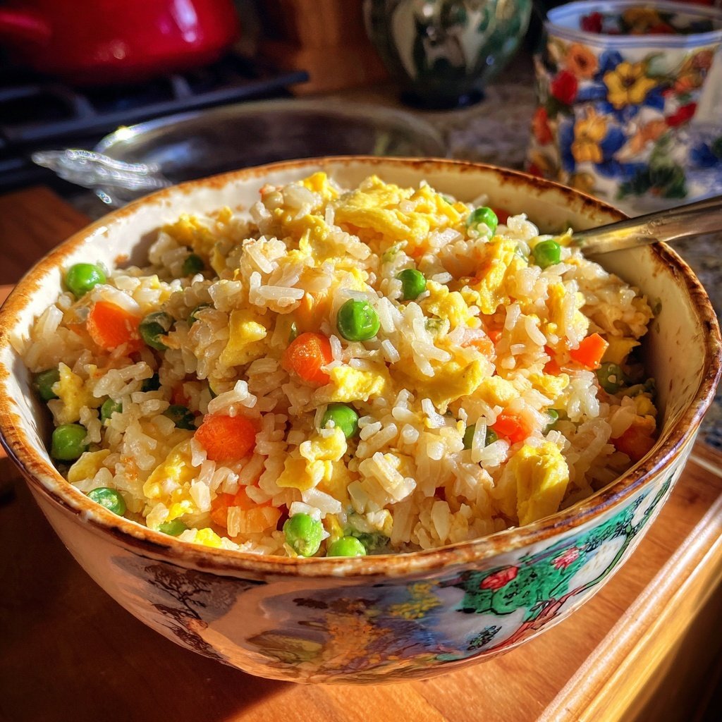 Quick 10 Minute Egg Fried Rice