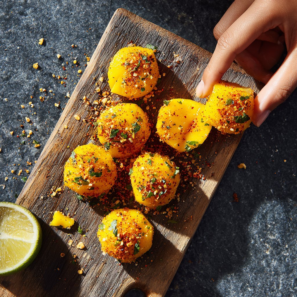 Chili Lime Mango Bites