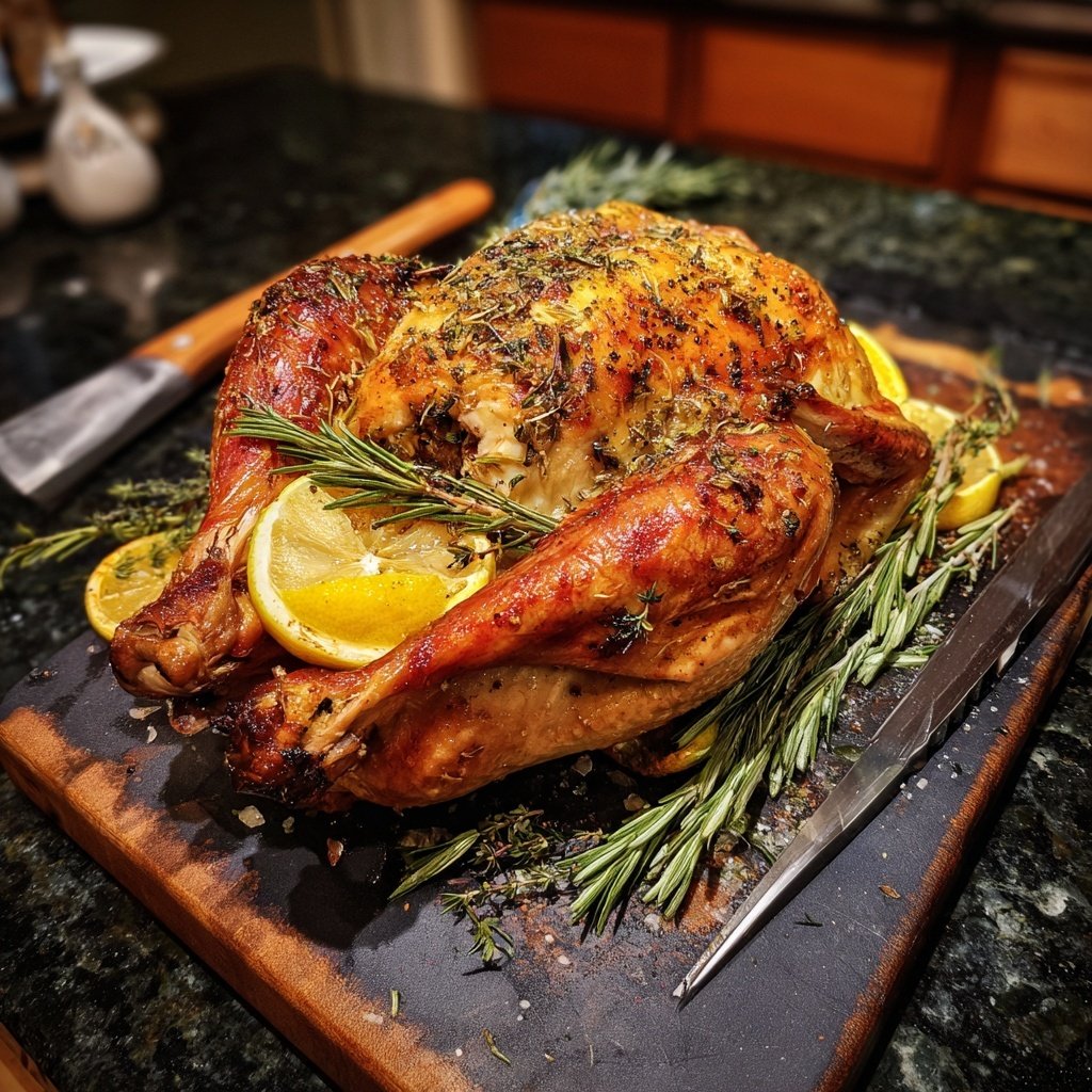 Festive Herb Roast Turkey